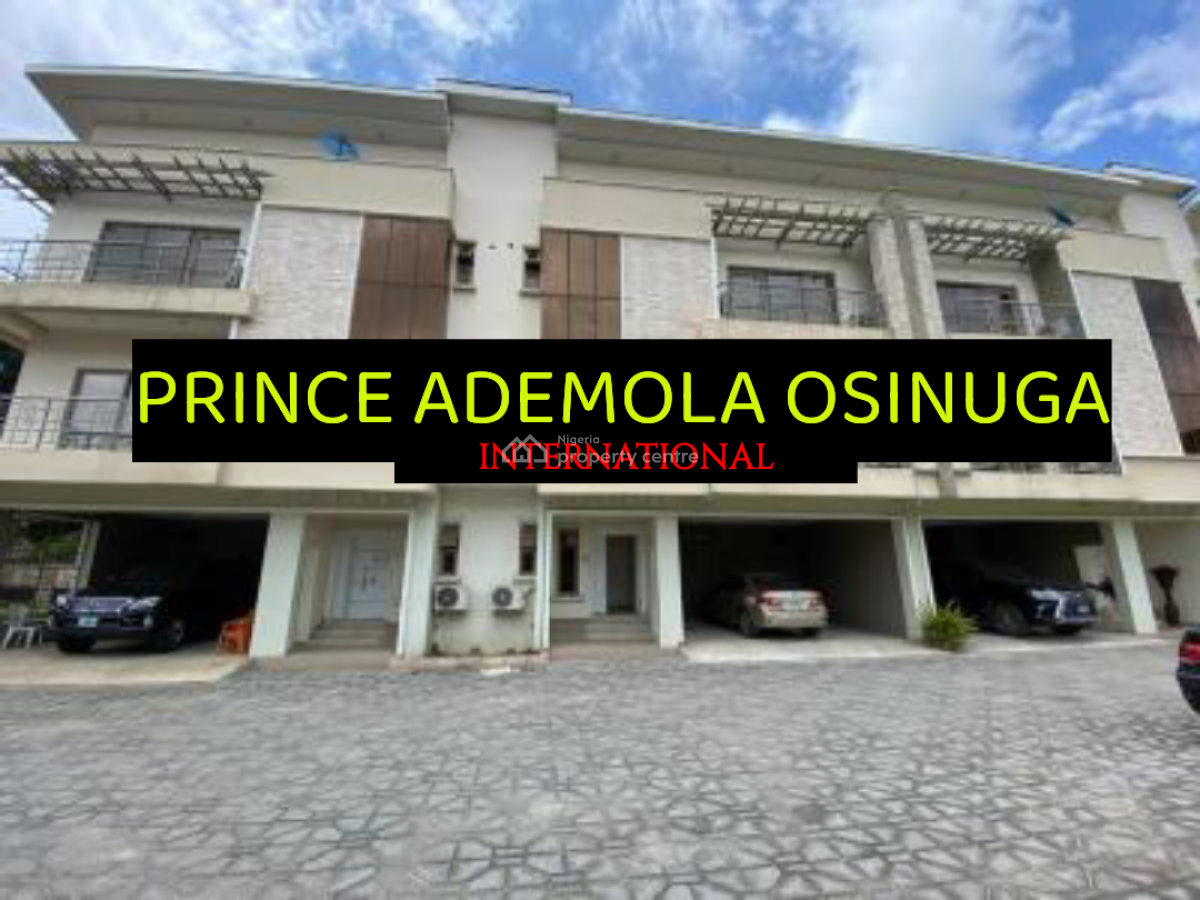 Luxury 4 Bedroom Terrace House +bq+pool+gym, Old Ikoyi, Ikoyi, Lagos, Terraced Duplex for Rent