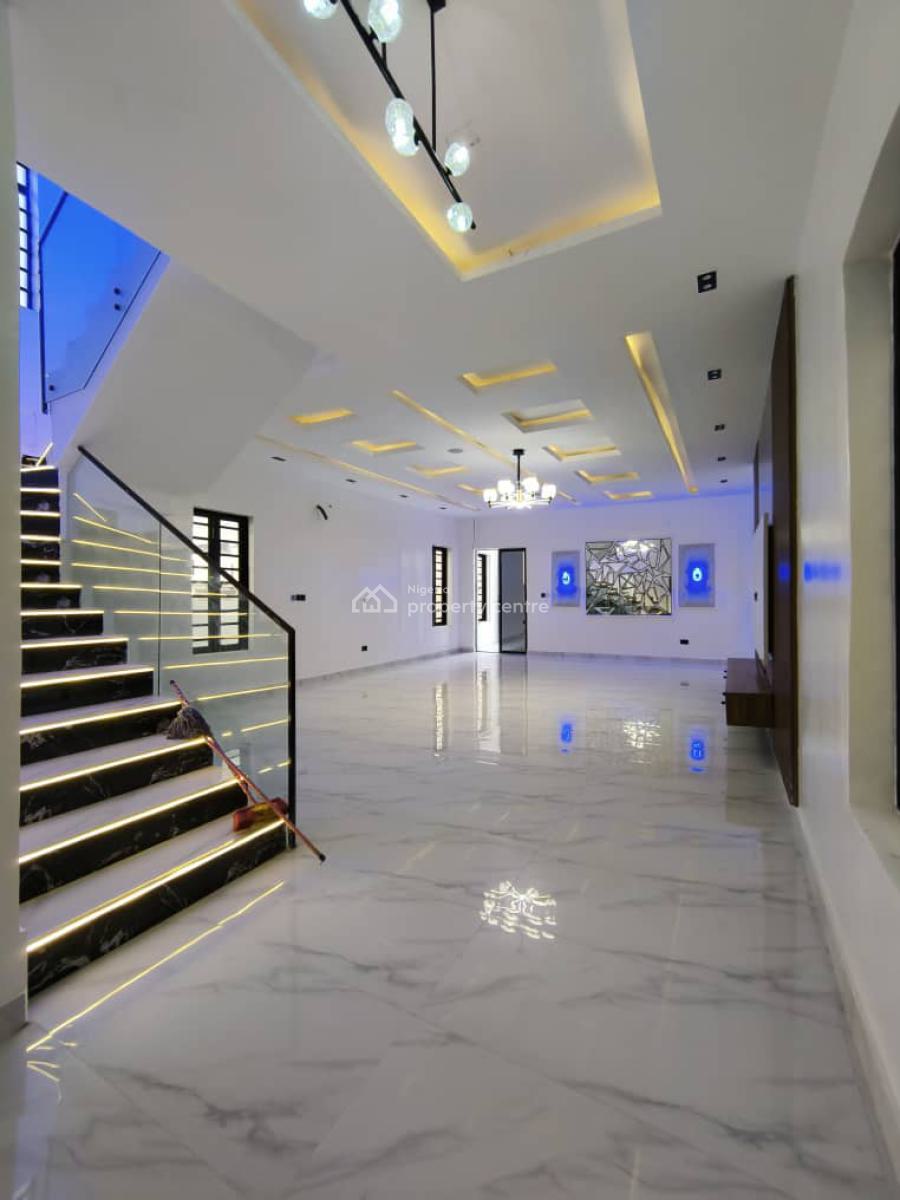 Luxury Brand New 5 Bedroom Fully Detached with Pool and Bq, Toll Gate, Lekki, Lagos, Detached Duplex for Sale