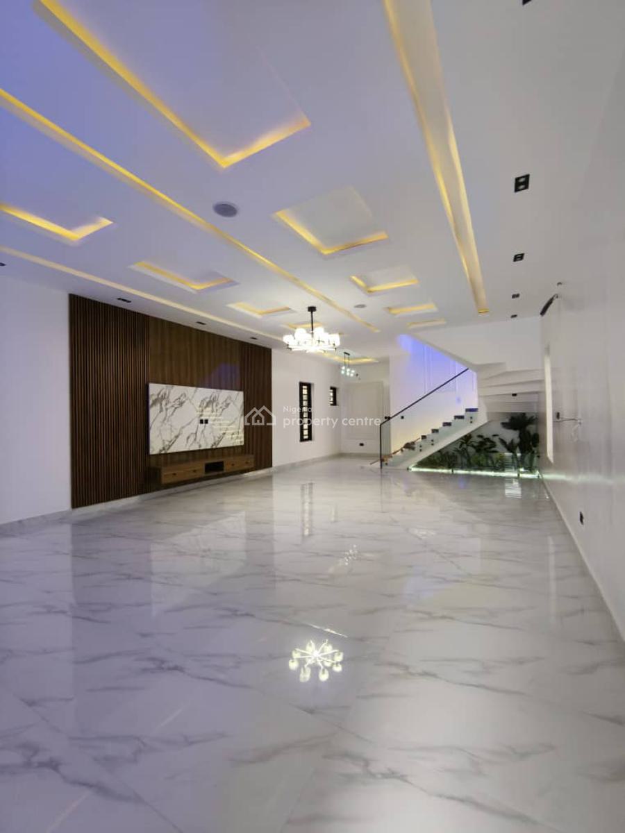 Luxury Brand New 5 Bedroom Fully Detached with Pool and Bq, Toll Gate, Lekki, Lagos, Detached Duplex for Sale