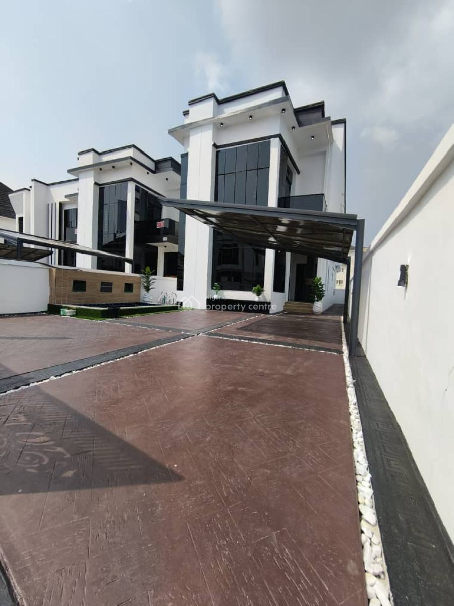 Luxury Brand New 5 Bedroom Fully Detached with Pool and Bq, Toll Gate, Lekki, Lagos, Detached Duplex for Sale