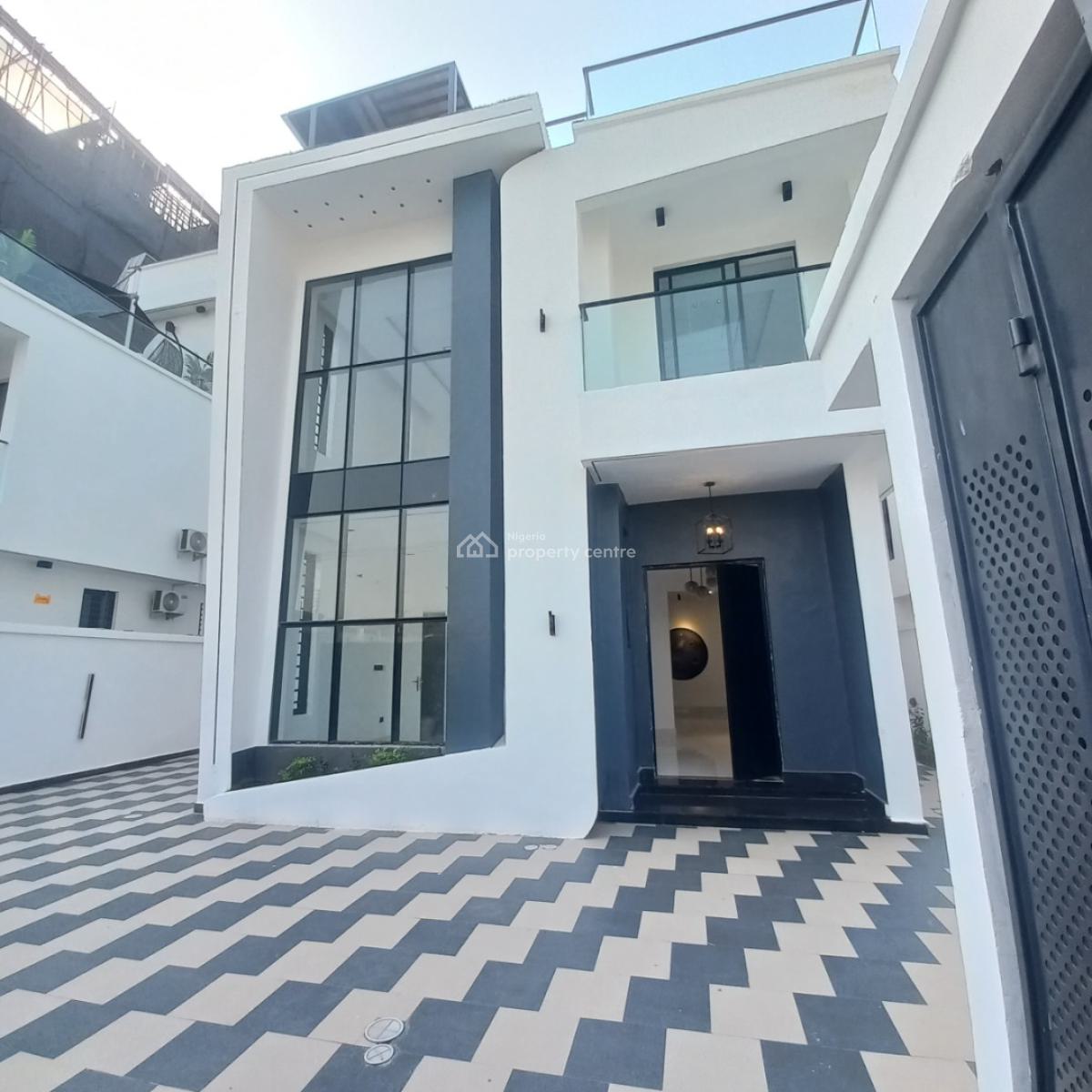 Exquisite 5 Bedroom Detached Duplex with Swimming Pool and Bq, Lekki Phase 1, Lekki, Lagos, Detached Duplex for Sale