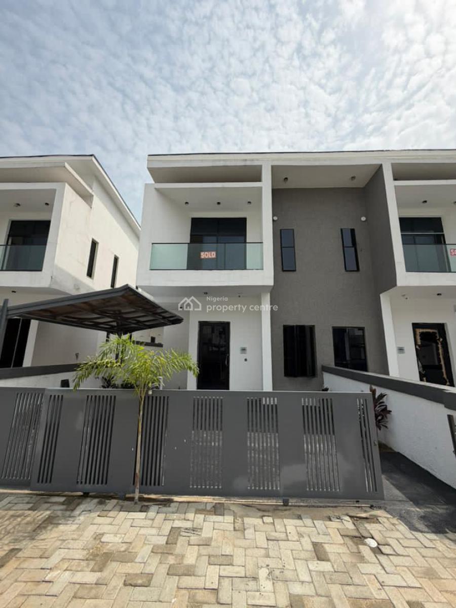 Cozy Luxury: 4-bedroom Semi-detached in Lekki, Orchid, Lekki, Lagos, Semi-detached Duplex for Rent