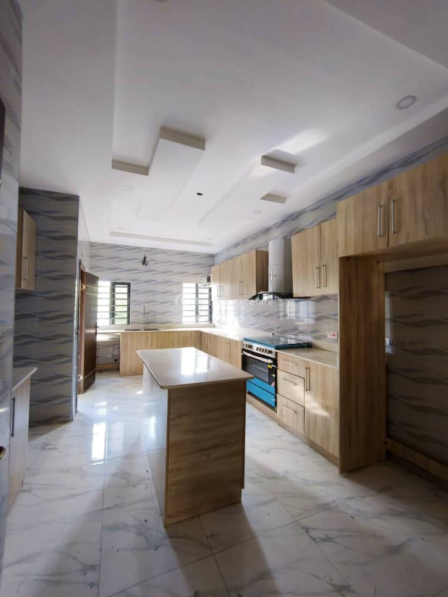 Newly Built Luxury 6 Bedroom Fully Detached Plus 2 Room Bq, Northern Foreshore Estate, Off Chevron Drive, Lekki, Lagos, Detached Duplex for Sale