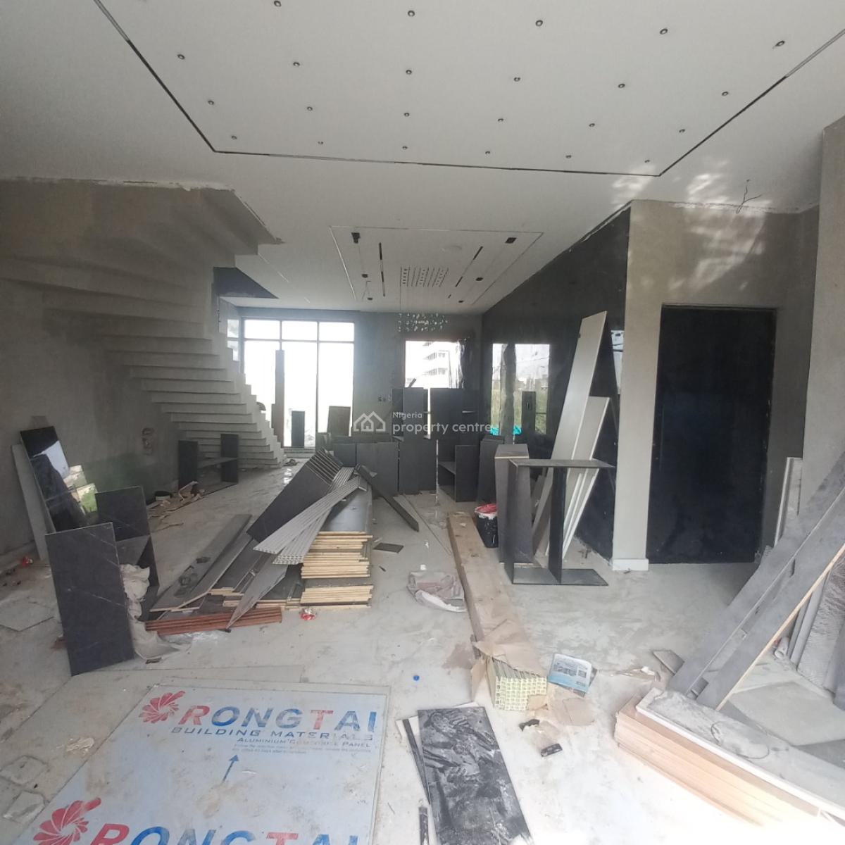 Self Compound  4 Bedroom Terrace Duplex with Swimming Pool, Bq, Lekki Phase 1, Lekki, Lagos, Terraced Duplex for Sale