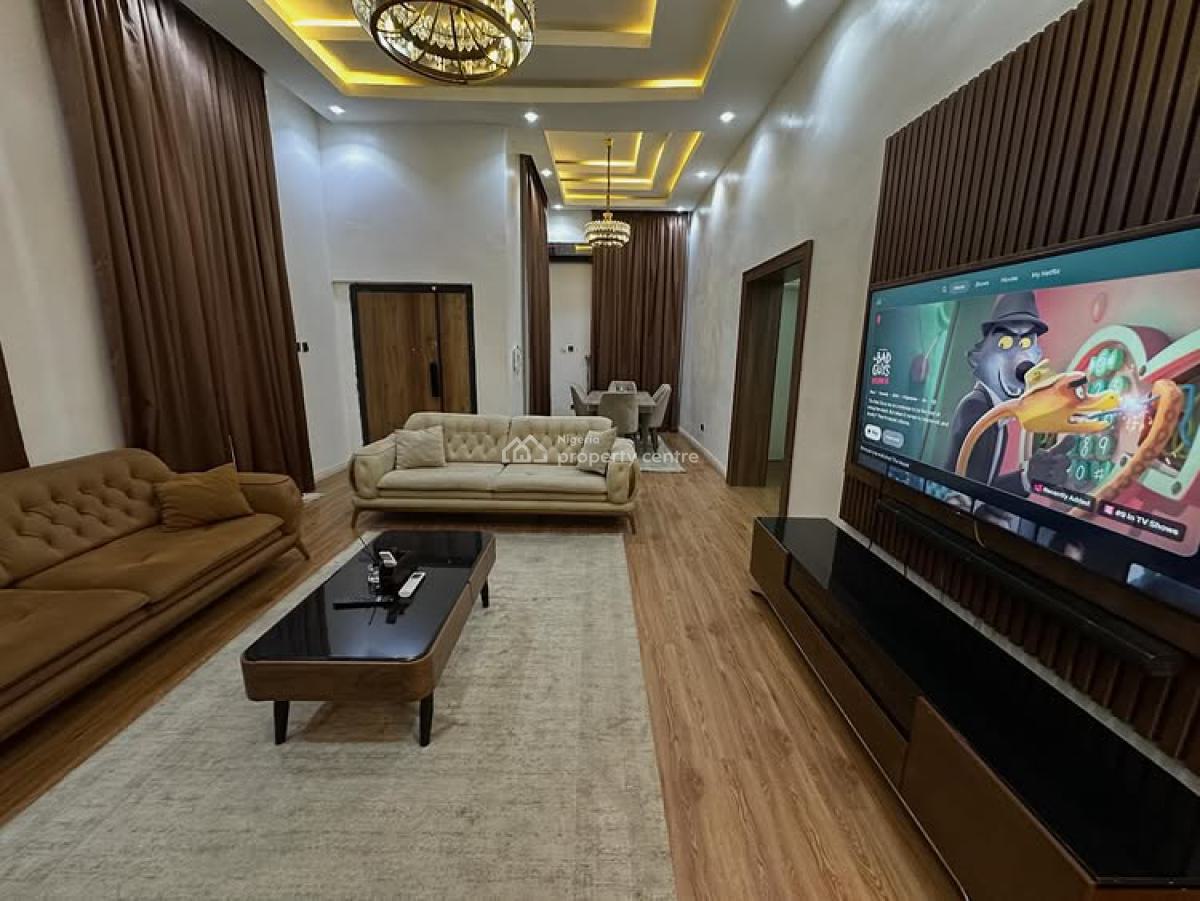 Furnished 3bedroom Bungalow with a Gym,pool& Inverter, Galadimawa, Abuja, Detached Bungalow for Sale