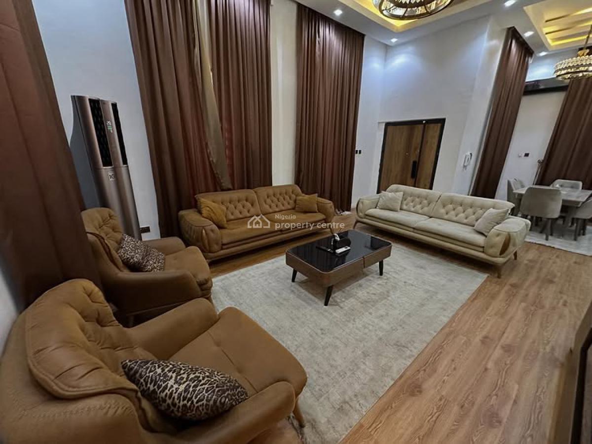 Furnished 3bedroom Bungalow with a Gym,pool& Inverter, Galadimawa, Abuja, Detached Bungalow for Sale