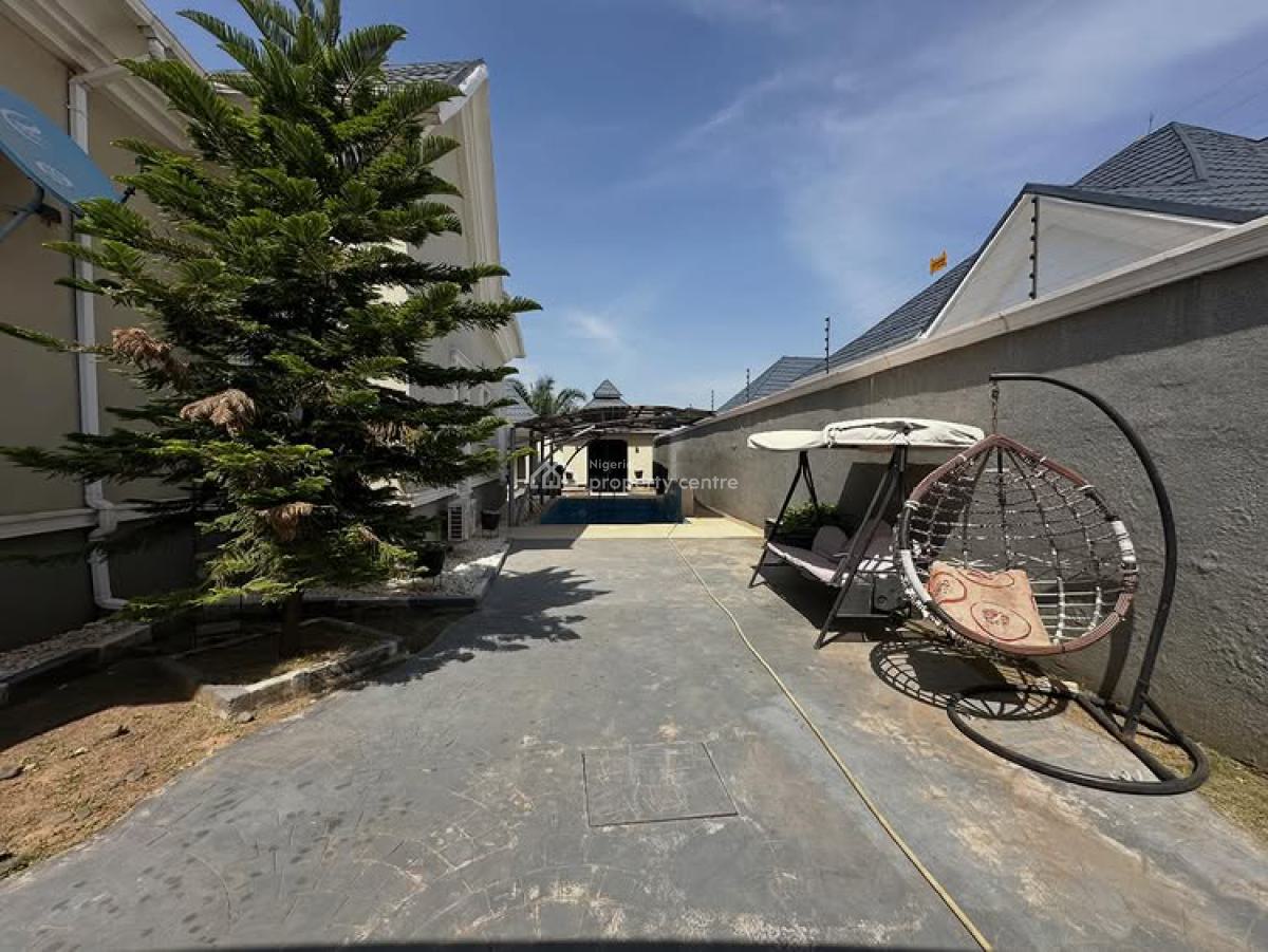 Furnished 3bedroom Bungalow with a Gym,pool& Inverter, Galadimawa, Abuja, Detached Bungalow for Sale