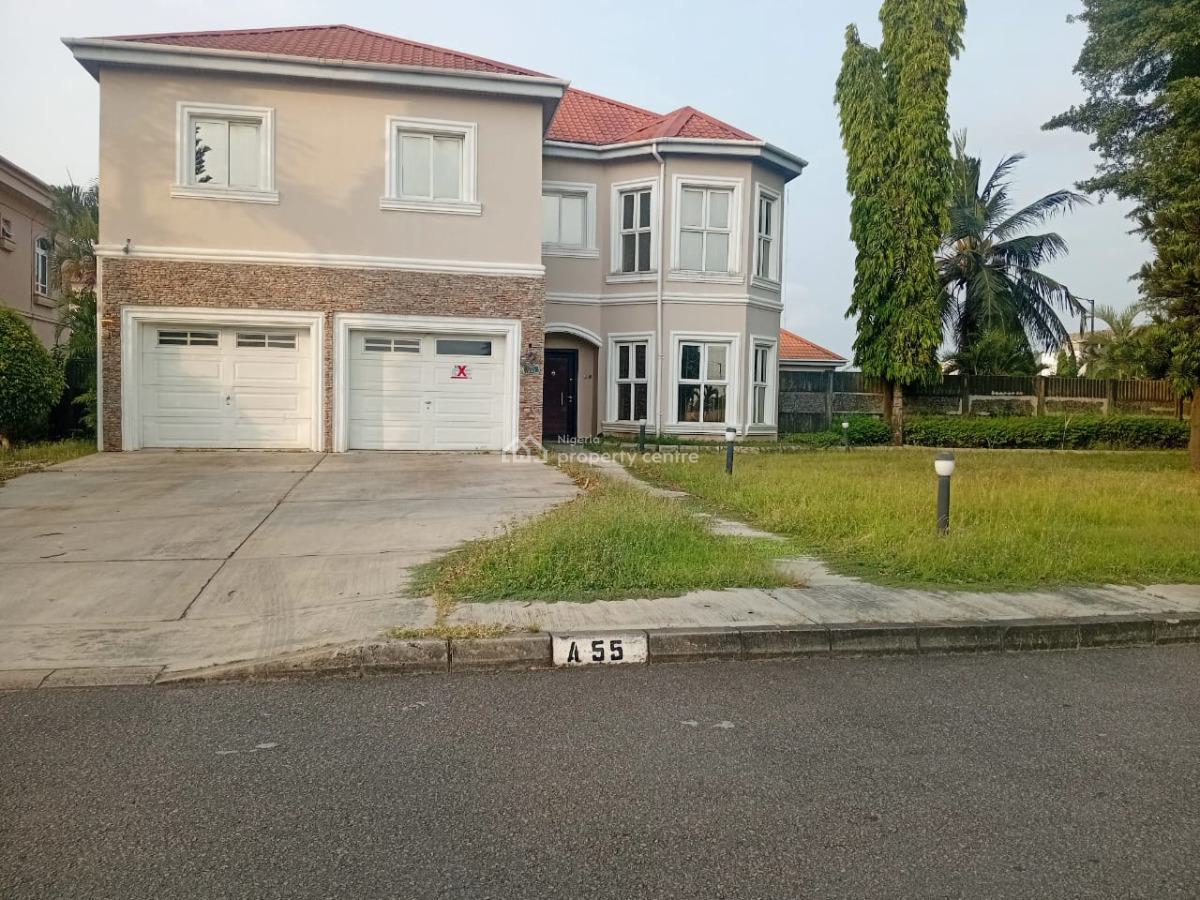 5 Bedroom Detached with 2 Room Bq on 1200 Sqms, Nicon Town, Lekki, Lagos, House for Rent