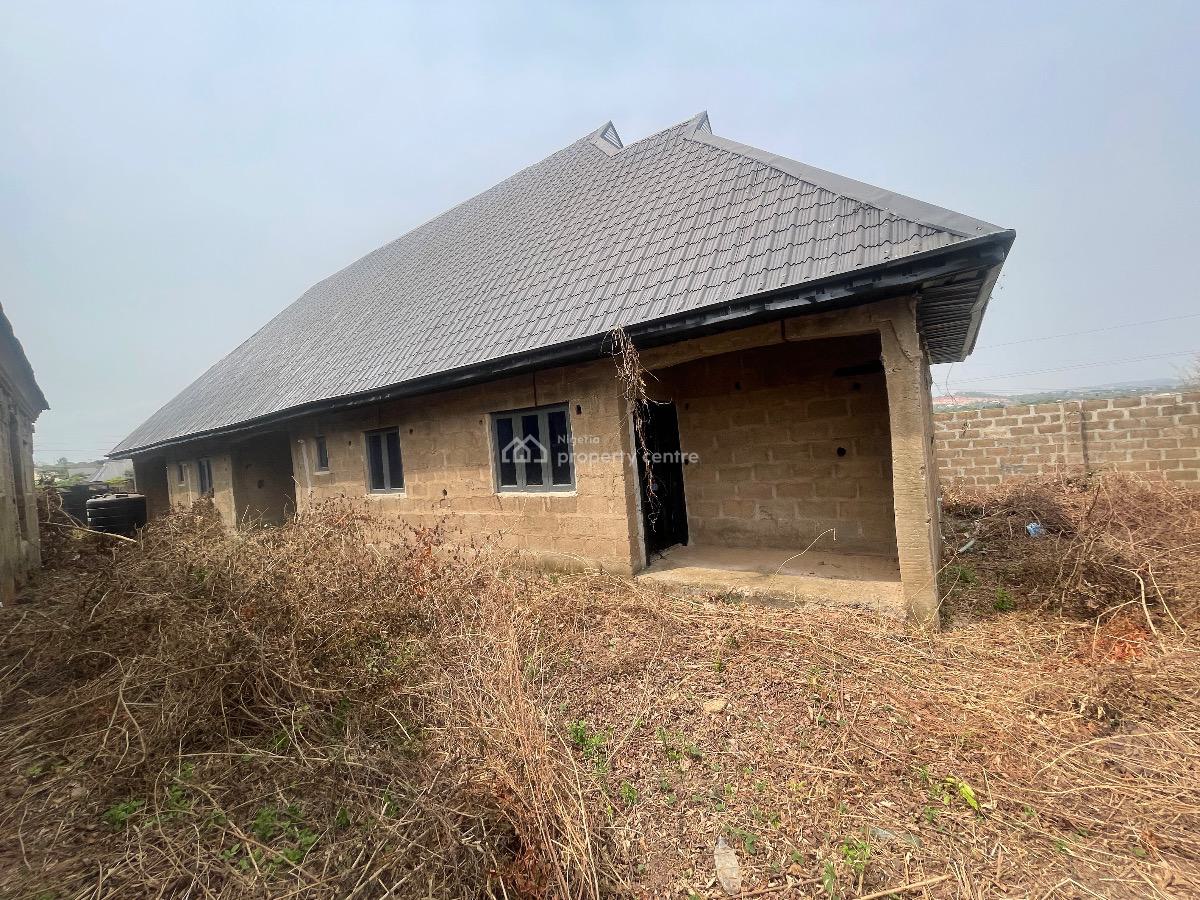 Massive 4 Bedroom Detached Bungalow and Three Wing-flat Bungalow, Obada Oko, Abeokuta South, Ogun, Detached Bungalow for Sale
