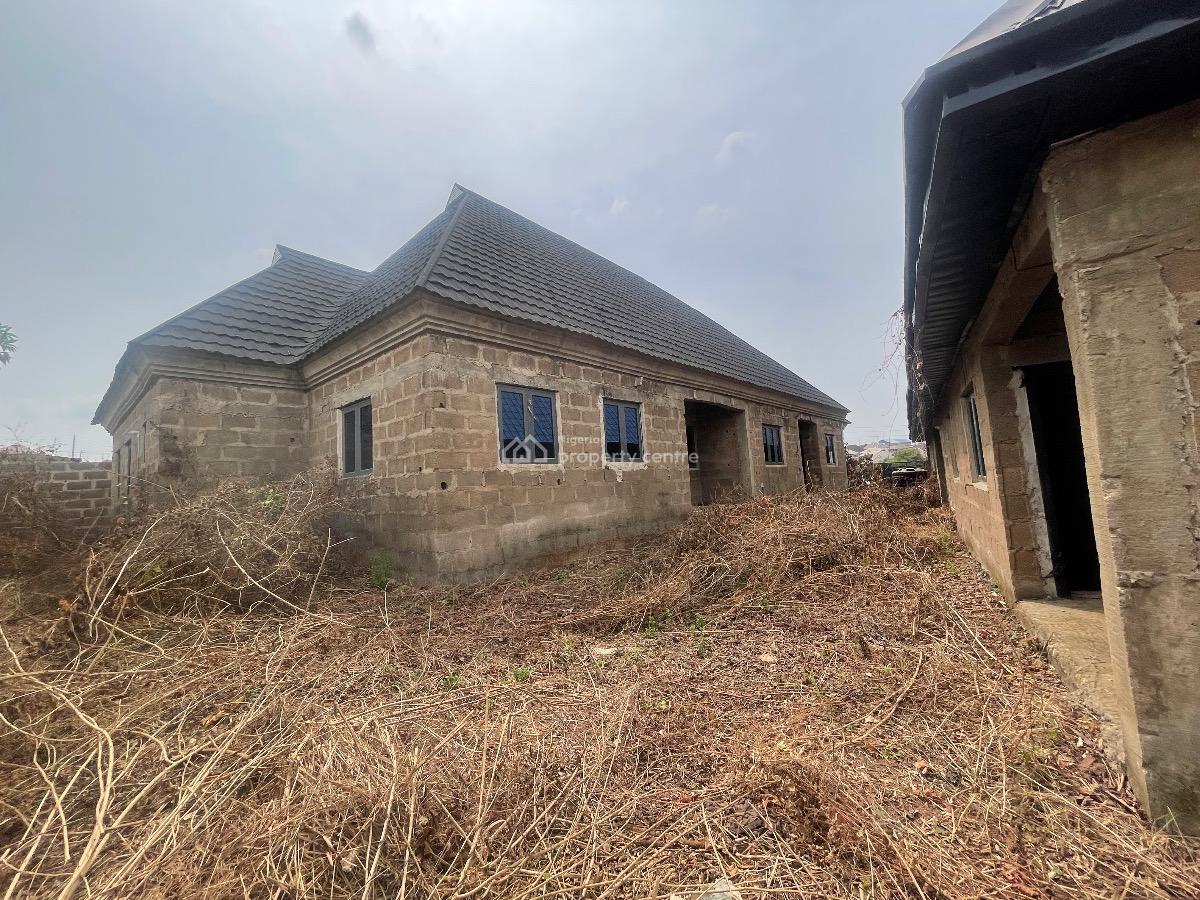 Massive 4 Bedroom Detached Bungalow and Three Wing-flat Bungalow, Obada Oko, Abeokuta South, Ogun, Detached Bungalow for Sale