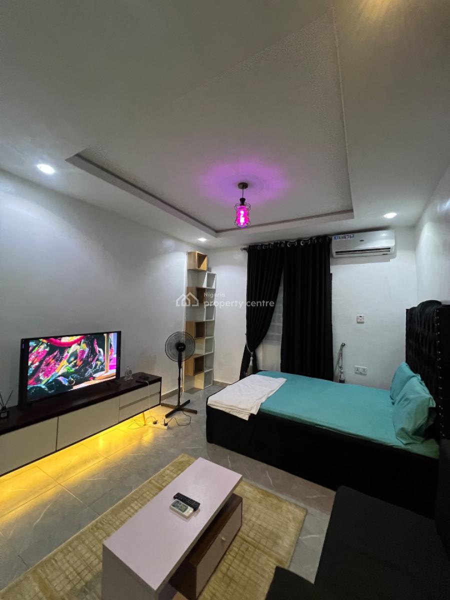 Well Serviced Very Spacious Furnished Studio Apartment, Jibowu, Yaba, Lagos, Self Contain (single Rooms) for Rent