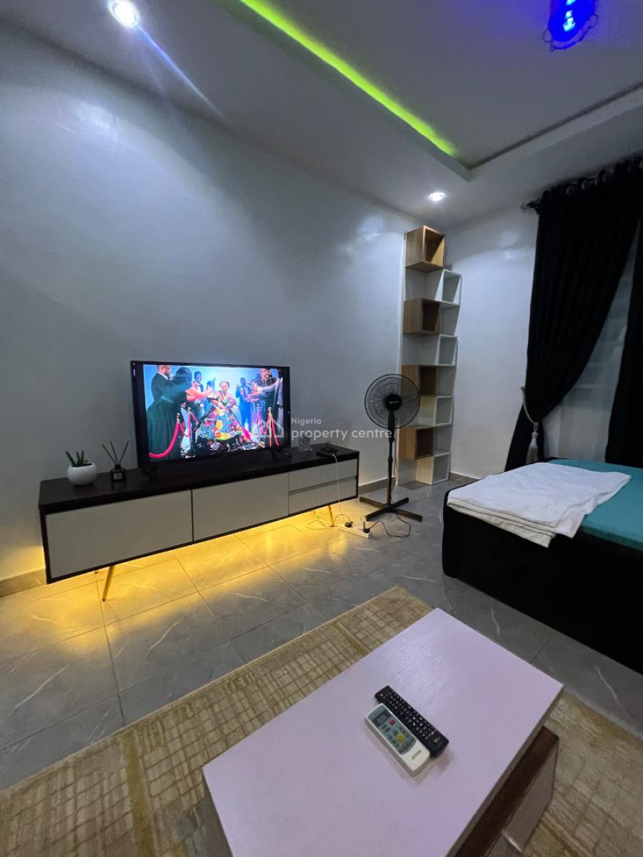 Well Serviced Very Spacious Furnished Studio Apartment, Jibowu, Yaba, Lagos, Self Contain (single Rooms) for Rent
