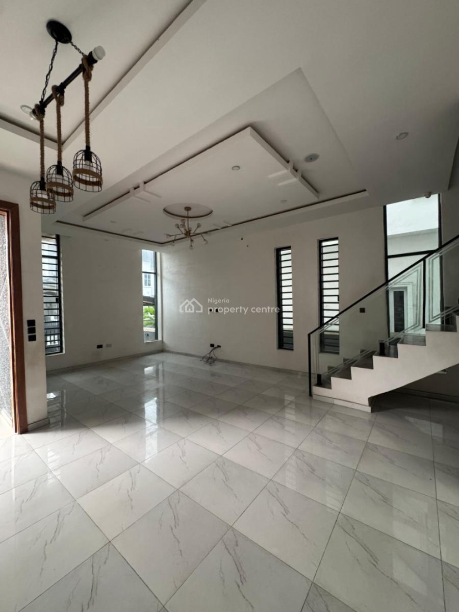 Newly Built 4-bedroom Semi-detached Duplex with Bq, Chevron, Lekki, Lagos, Semi-detached Duplex for Rent