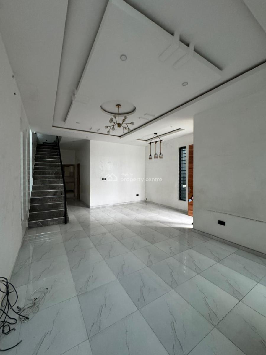 Newly Built 4-bedroom Semi-detached Duplex with Bq, Chevron, Lekki, Lagos, Semi-detached Duplex for Rent