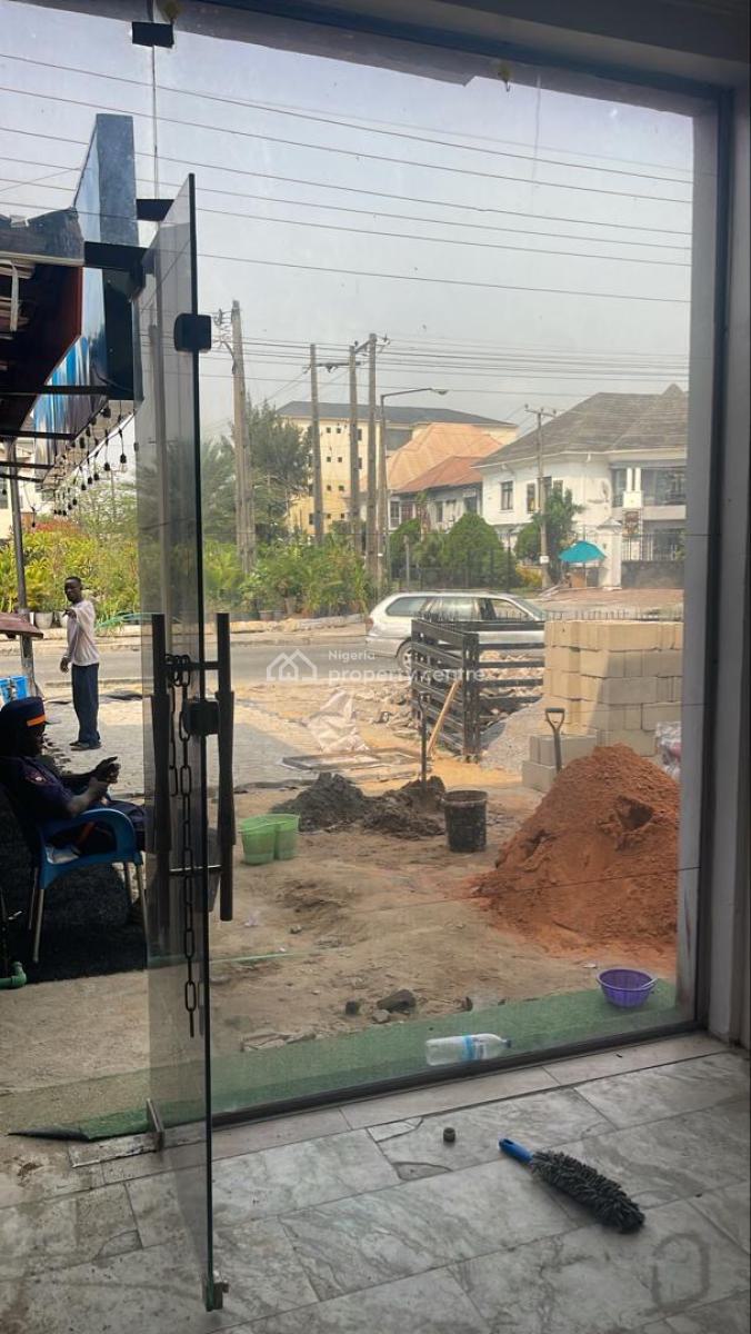 120sqm Shop Space on The Ground Floor Facing a Busy Commercial Road, Lekki Phase 1, Lekki, Lagos, Shop for Rent