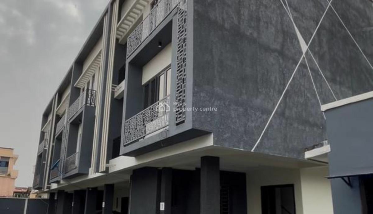 Architecturally Designed 4 Bedroom Terrace Duplex in a Gated Estate, Ogba, Ikeja, Lagos, Terraced Duplex for Sale
