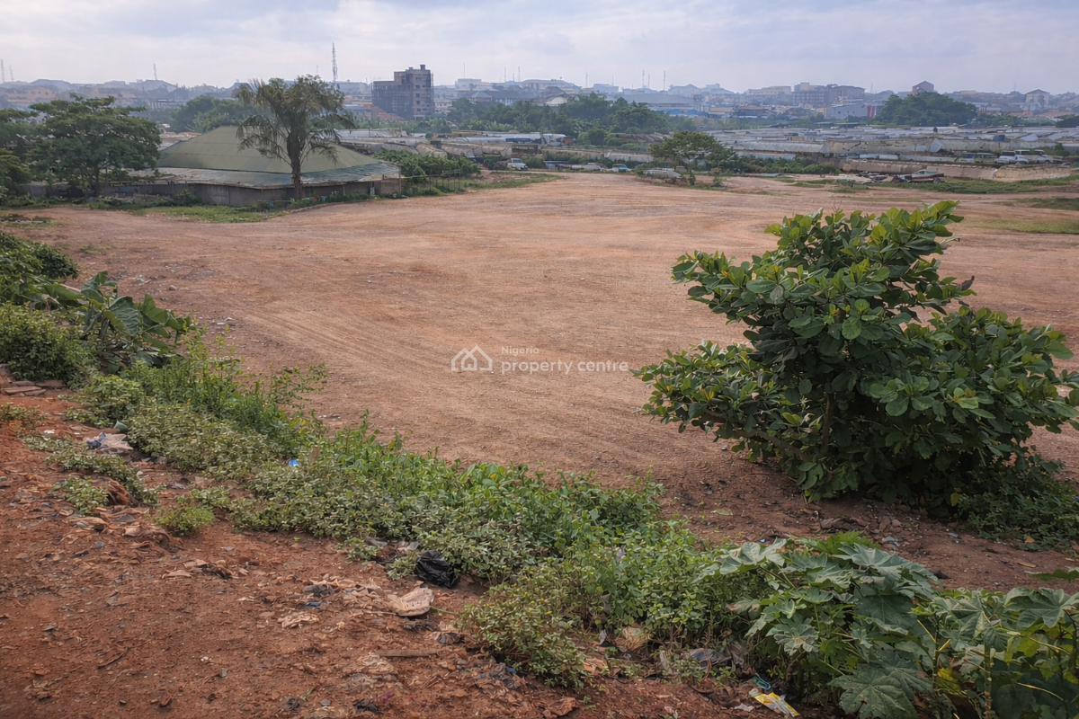 21 Acres Prime Land for Joint Venture  Development, International Airport Road, Mafoluku, Oshodi, Lagos, Commercial Land Joint Venture
