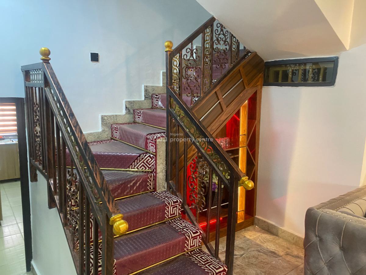 Fully Furnished 3 Bedroom Duplex with 1 Bedroom Bq, Naf Valley Estate, Asokoro District, Abuja, Semi-detached Duplex for Rent