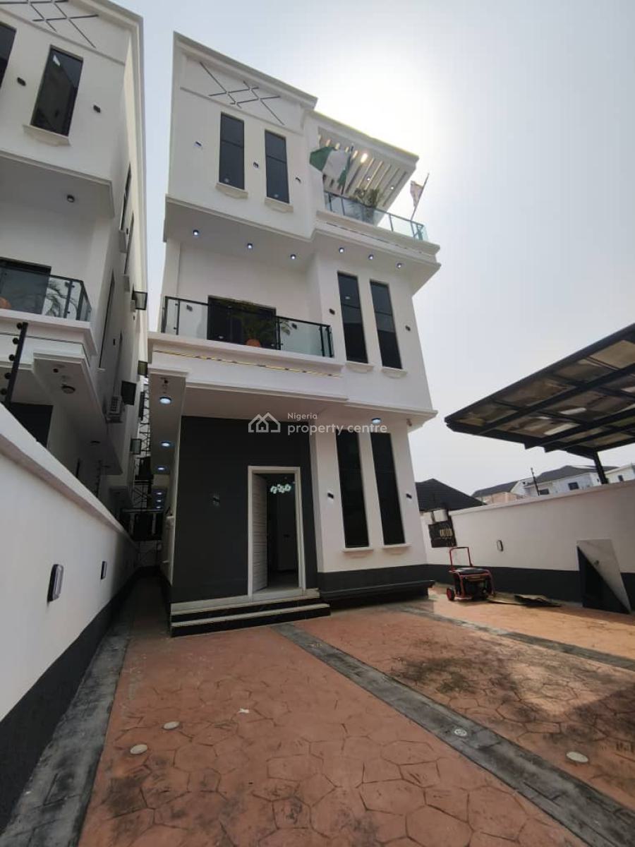 Luxury and Spacious 3 Bedroom Terrace Terrace  in a Serviced Estate., Ikate, Lekki, Lagos, Terraced Duplex for Rent