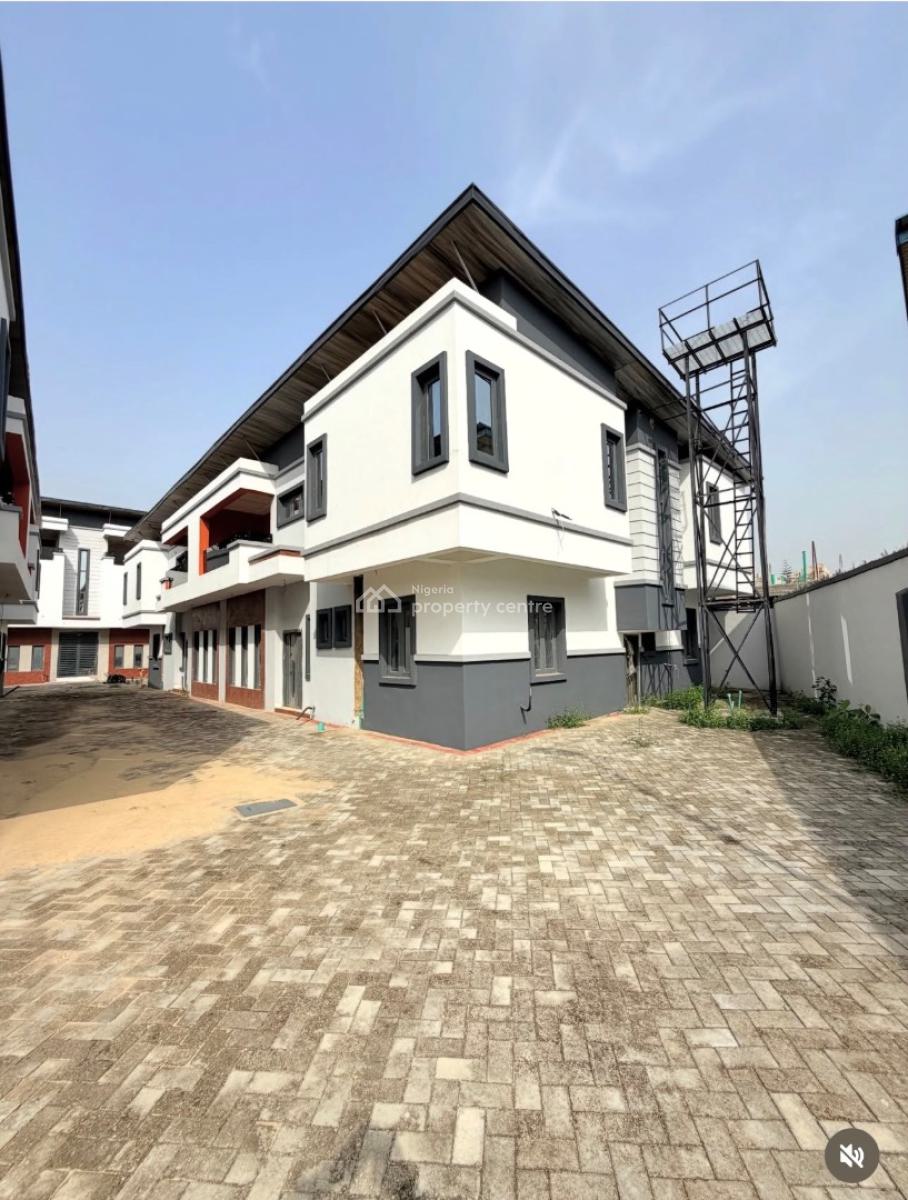Newly Built 4 Bedroom Semi Detached Duplex with Bq, Ikeja, Lagos, Semi-detached Duplex for Sale