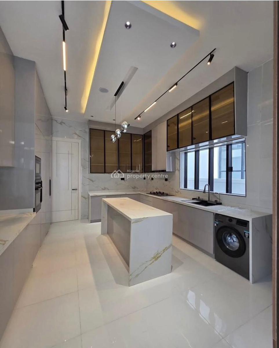 Luxury 5 Bedroom Fully Detached Duplex with Bq, Chevron, Lekki, Lagos, Detached Duplex for Sale