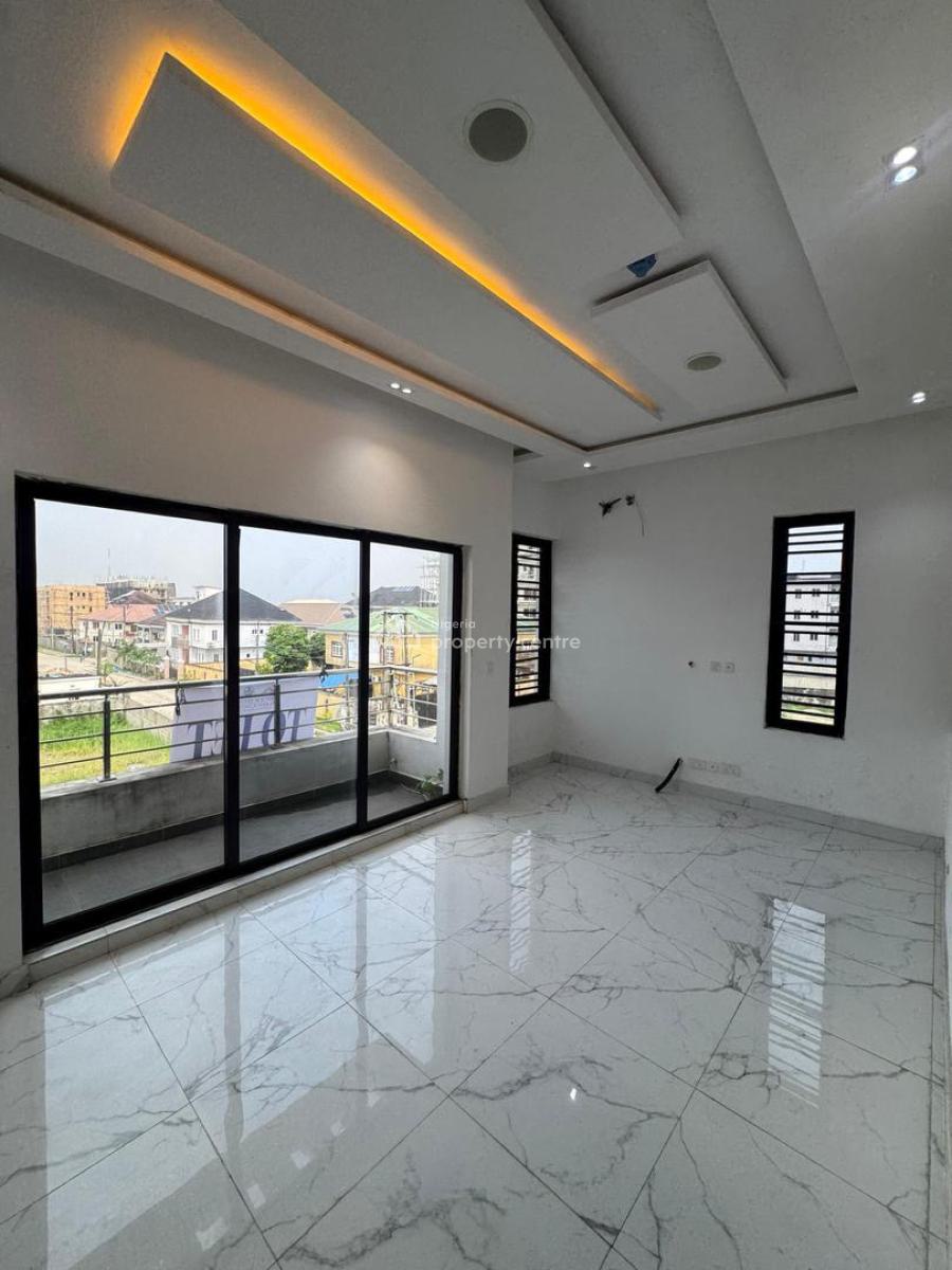 4 Bedroom Semi Detached Duplex with Bq, Ikate, Lekki, Lagos, Semi-detached Duplex for Rent