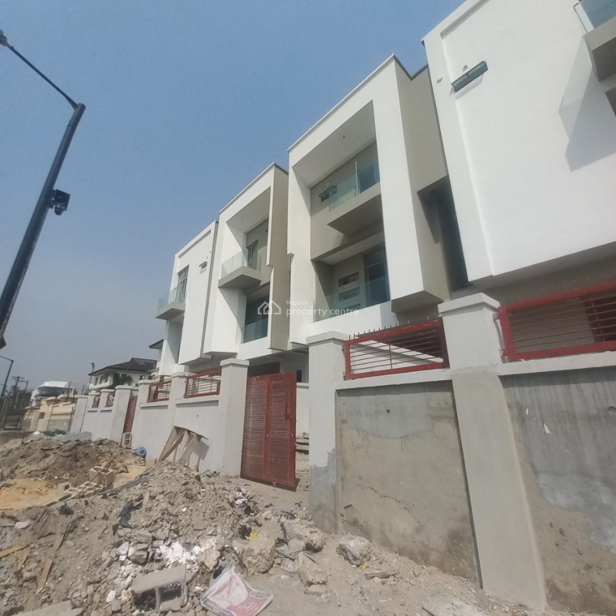 Spacious 4 Bedroom Terrace with Pool, Lekki Phase 1, Lekki, Lagos, Detached Duplex for Sale