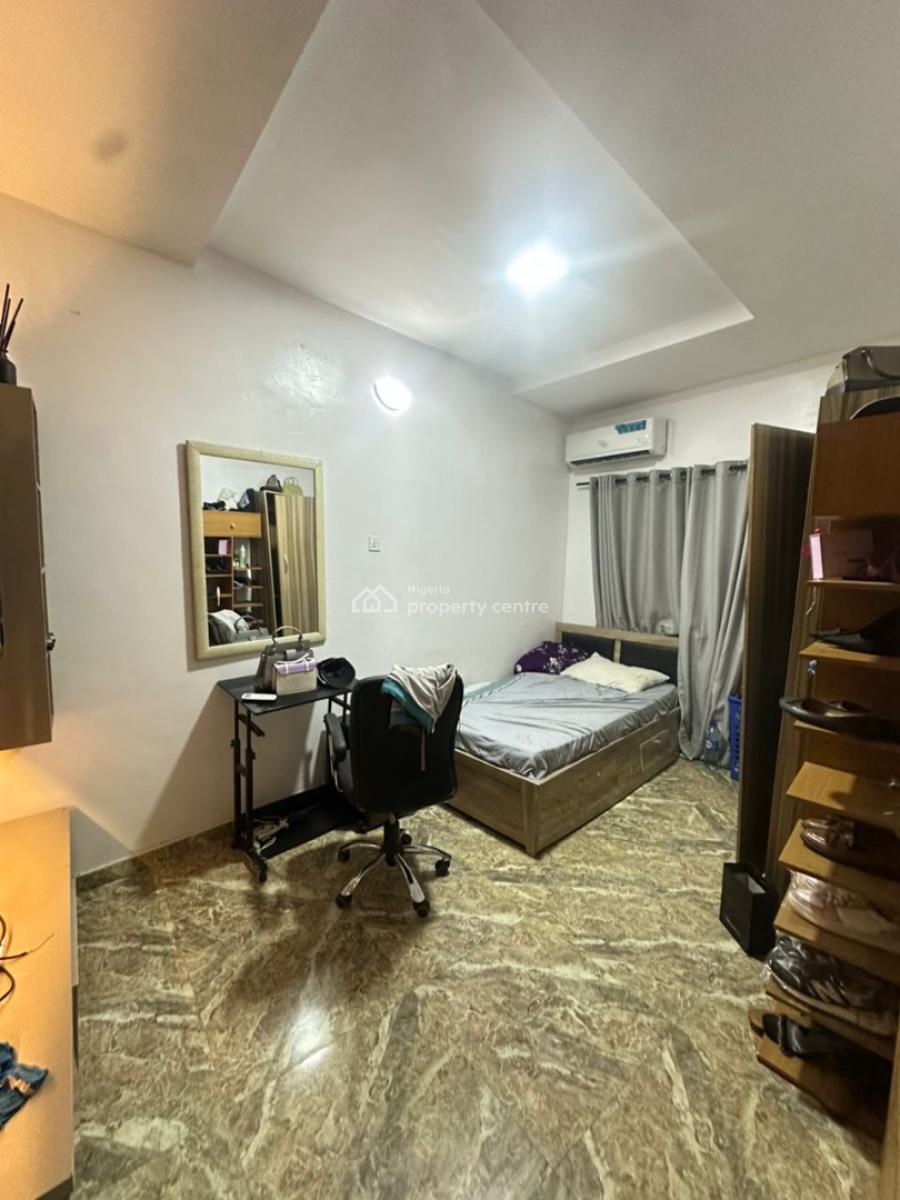 a Fully Furnished Single Room with Gym, Easily Accessible Via Osapa London, Agungi, Lekki, Lagos, Self Contain (single Rooms) Short Let