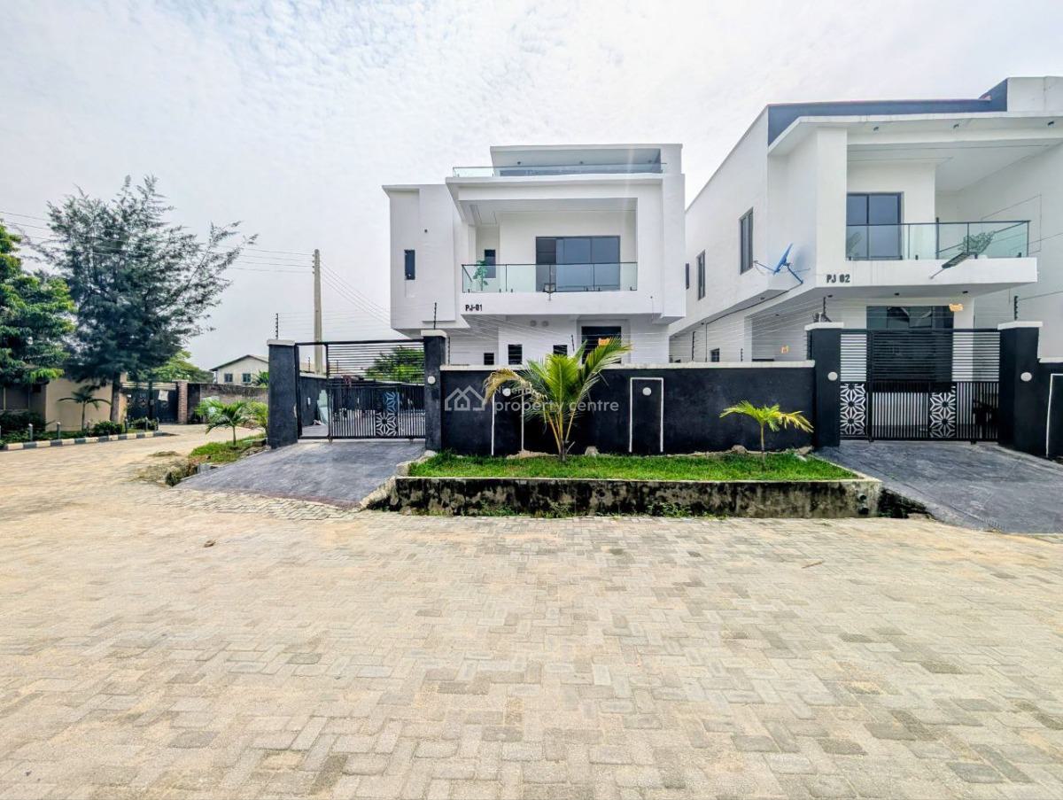 5 Bedroom Detached Duplex with a Swimming Pool & Bq, Lekki Scheme 2, Abraham Adesanya Bustop, Ajah, Lagos, Detached Duplex for Sale