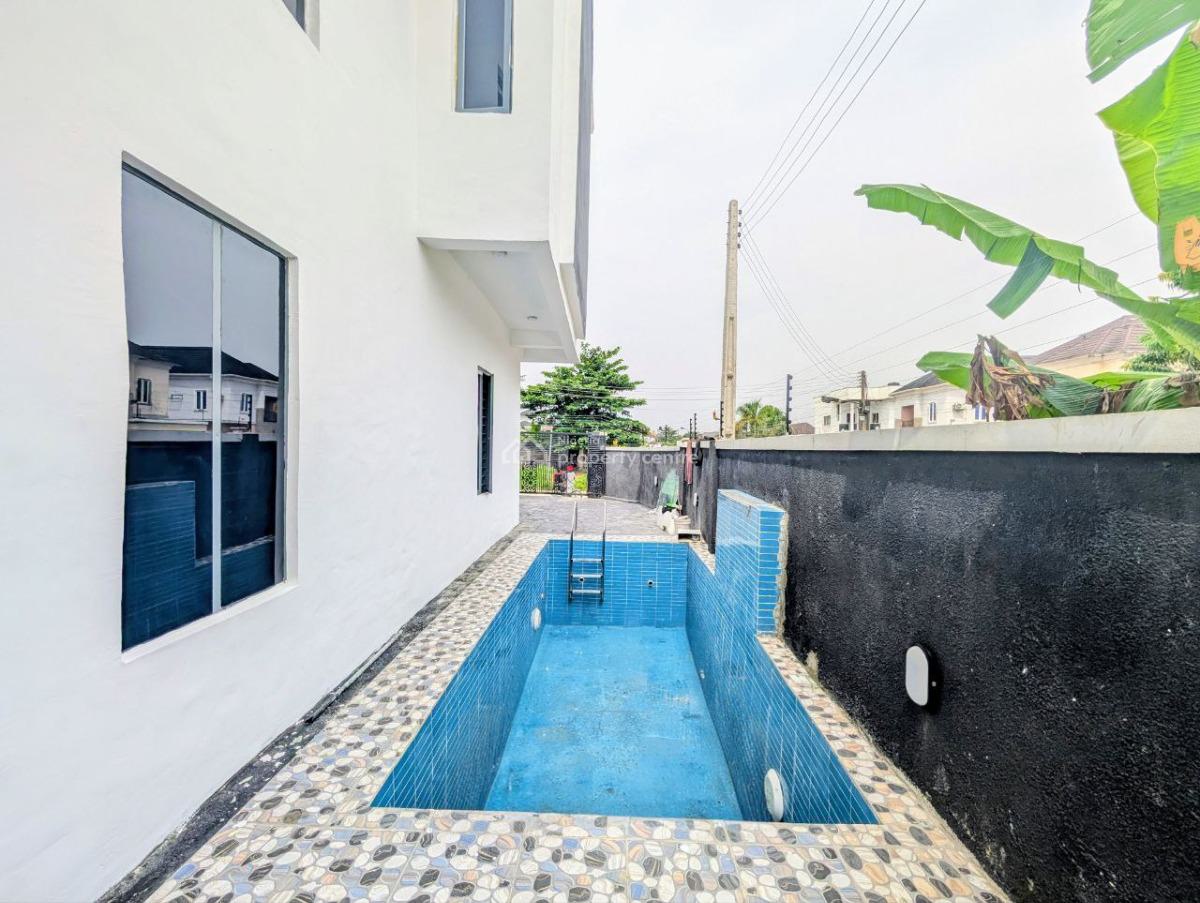 5 Bedroom Detached Duplex with a Swimming Pool & Bq, Lekki Scheme 2, Abraham Adesanya Bustop, Ajah, Lagos, Detached Duplex for Sale