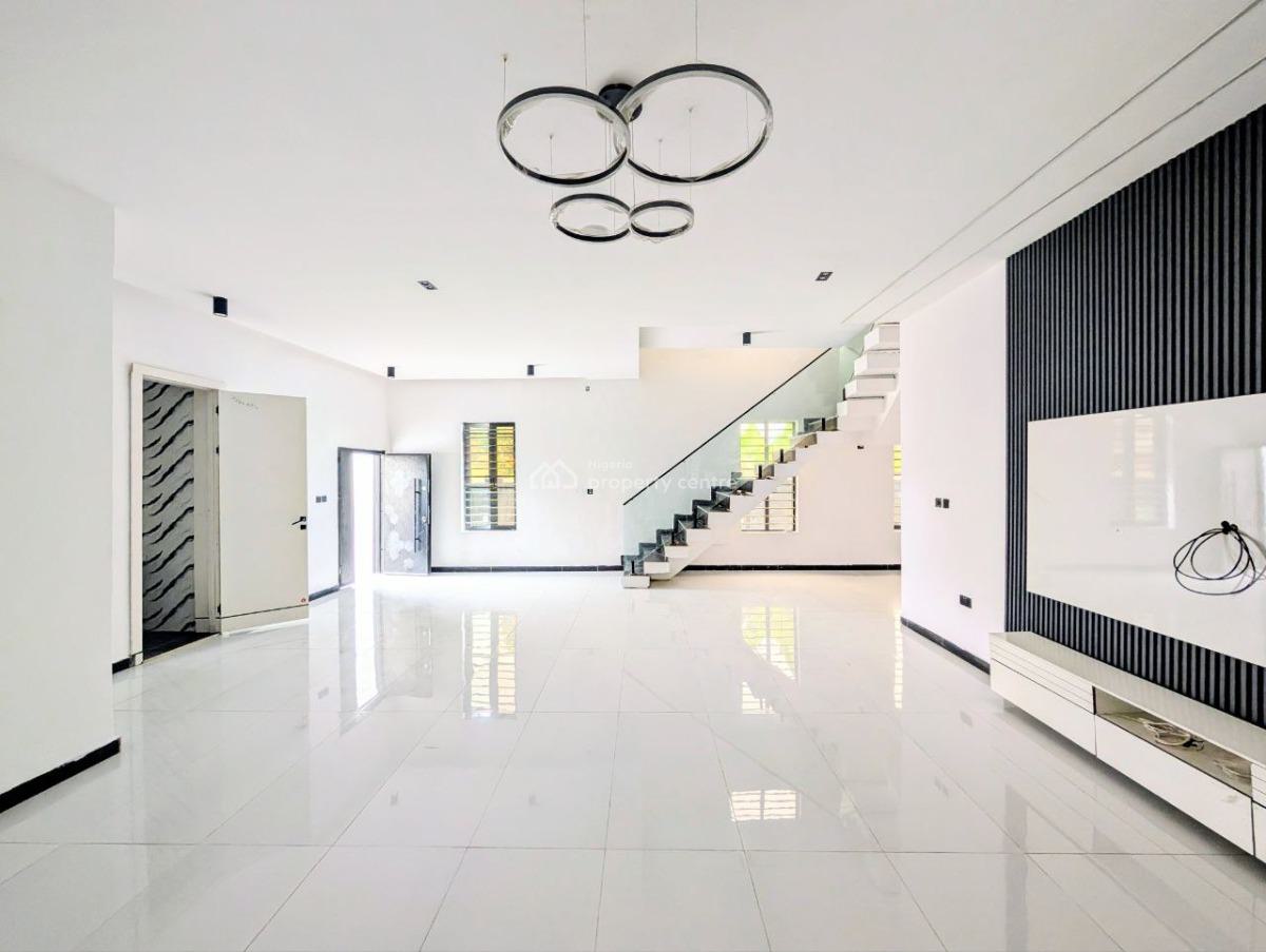 5 Bedroom Detached Duplex with a Swimming Pool & Bq, Lekki Scheme 2, Abraham Adesanya Bustop, Ajah, Lagos, Detached Duplex for Sale