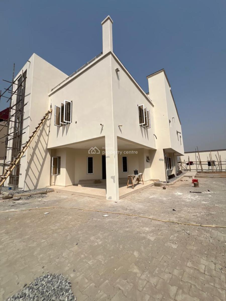 Newly Built 5-bedroom Detached Duplex on 20,045sqm of Land with Cofo, Wuye, Abuja, Detached Duplex for Sale