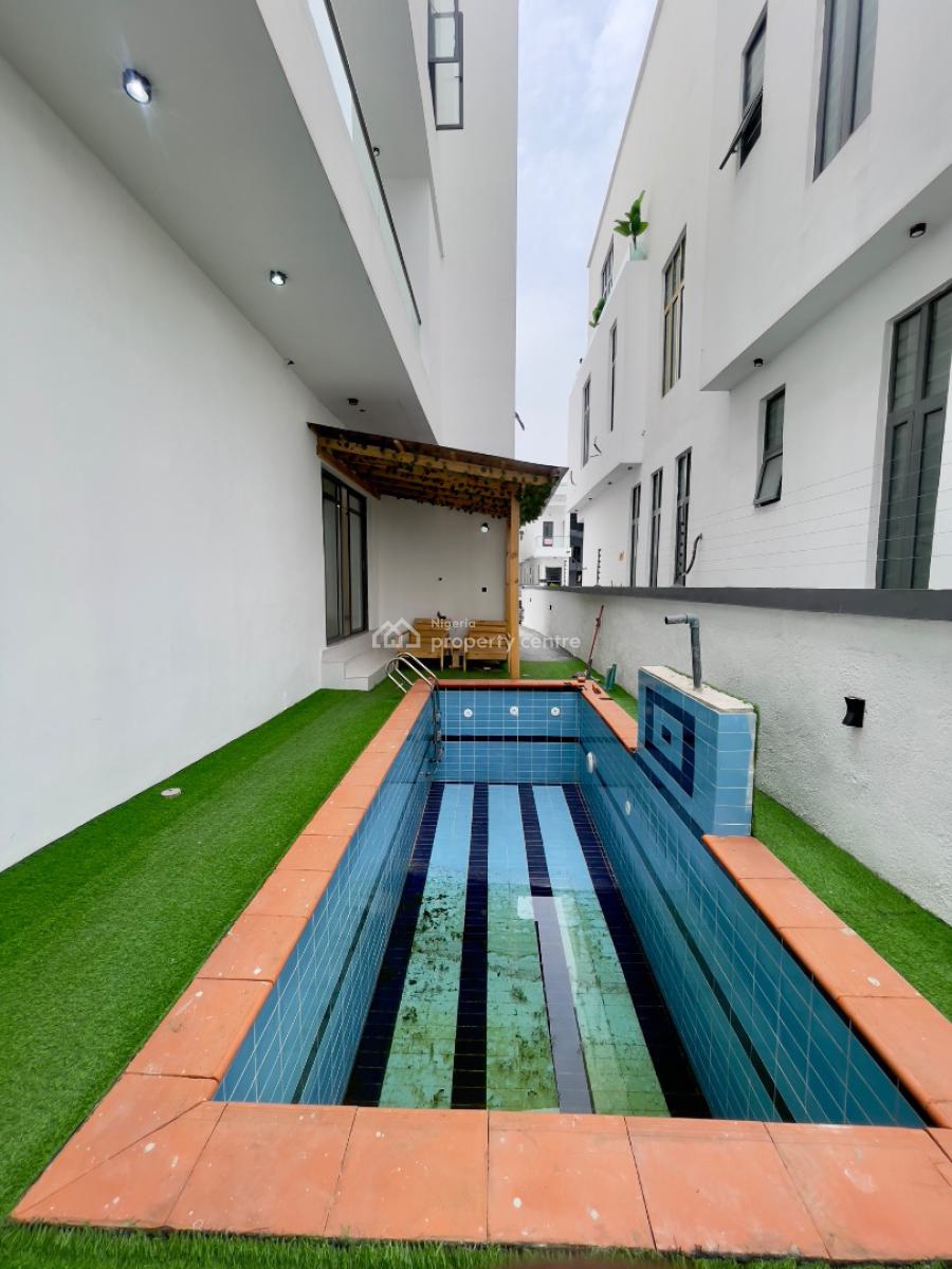 Fantastically Carved Luxury 5 Bedroom Detached Duplex with Cinema&terrace, Chevron, Lekki, Lagos, Detached Duplex for Sale