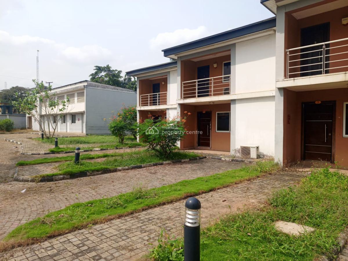 Massive 7 Units  of  Terraces Duplexes + B.qs on Extensive Land Space, Ikeja Gra, Ikeja, Lagos, Terraced Duplex for Rent