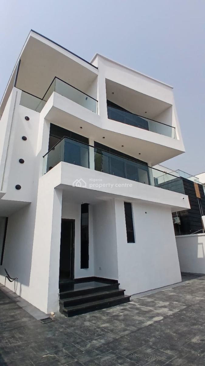 Luxury 5 Bedrooms Fully Detached House with Bq, Lekki Phase 1, Lekki, Lagos, Detached Duplex for Sale