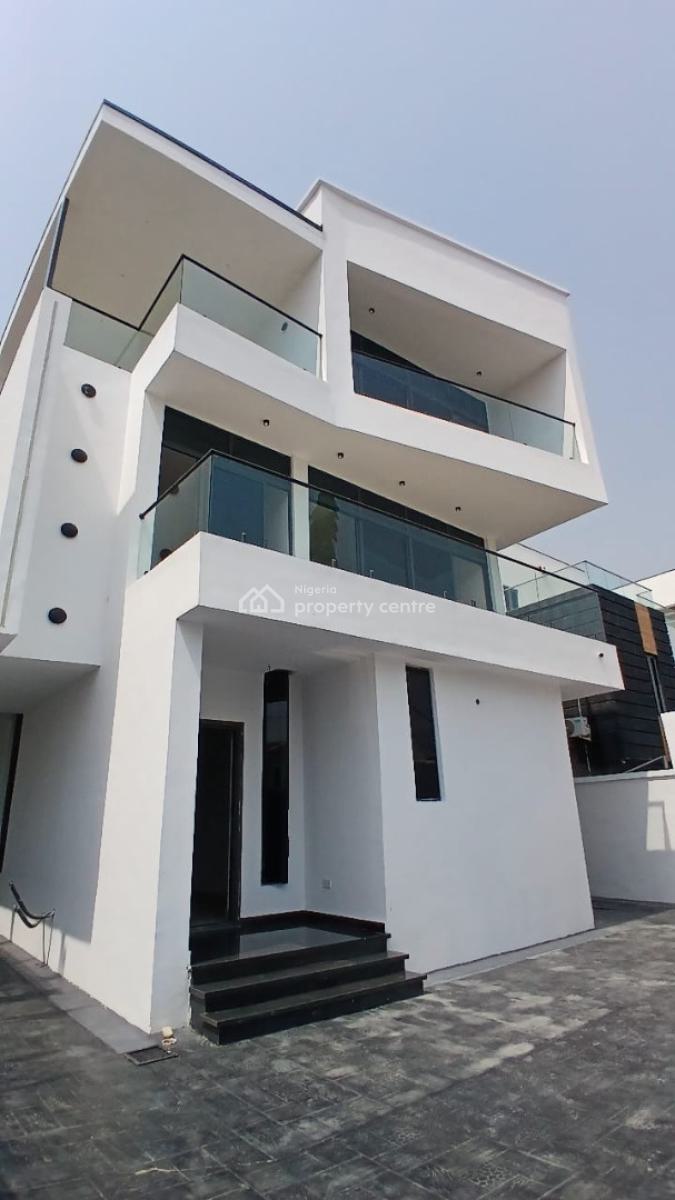 Luxury 5 Bedrooms Fully Detached House with Bq, Lekki Phase 1, Lekki, Lagos, Detached Duplex for Sale