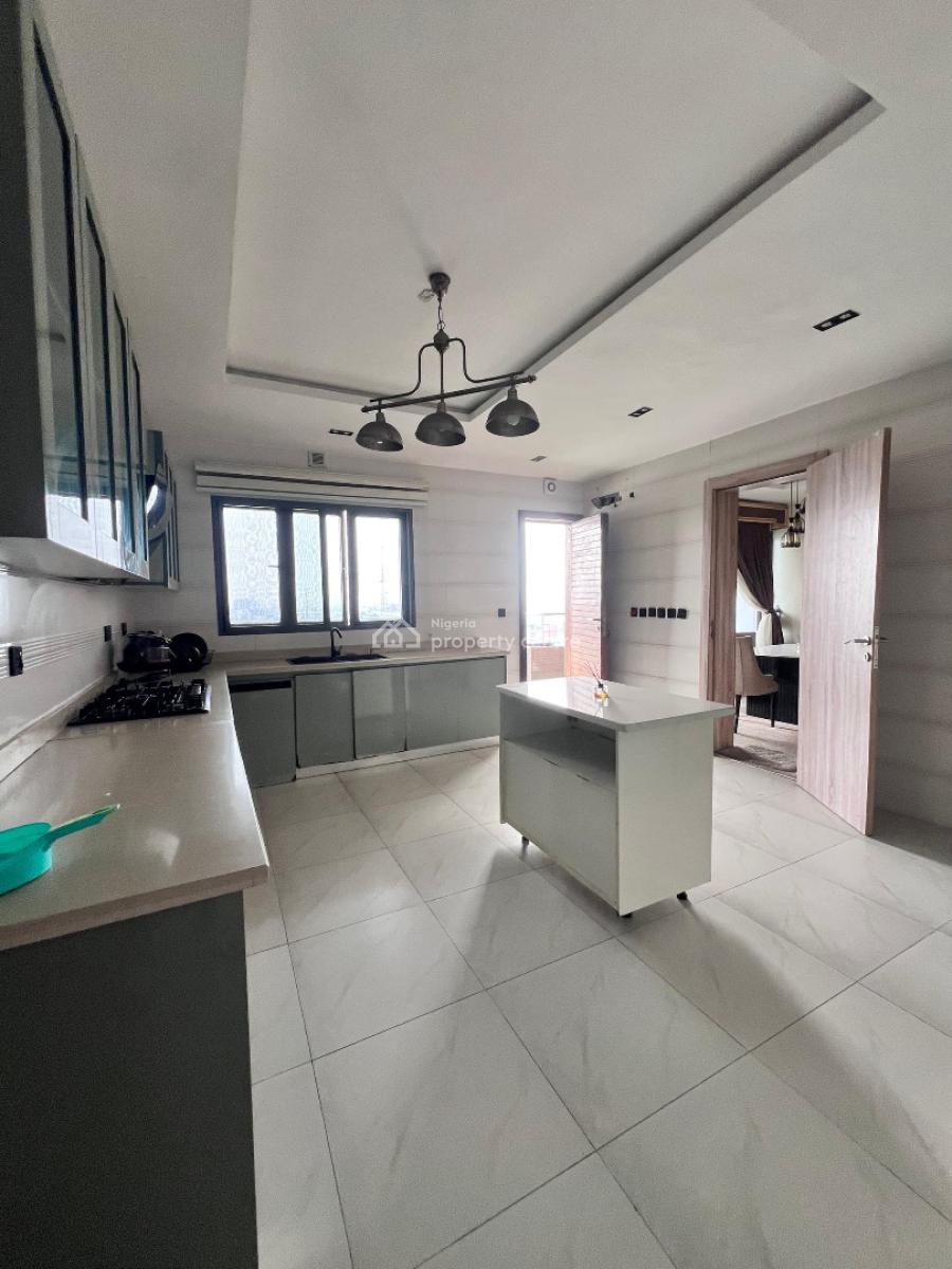 Neatly Built 4 Bedroom Maisonette (pentfloor )nor Furnished, Lekki Right, Lekki Phase 1, Lekki, Lagos, Flat / Apartment for Rent