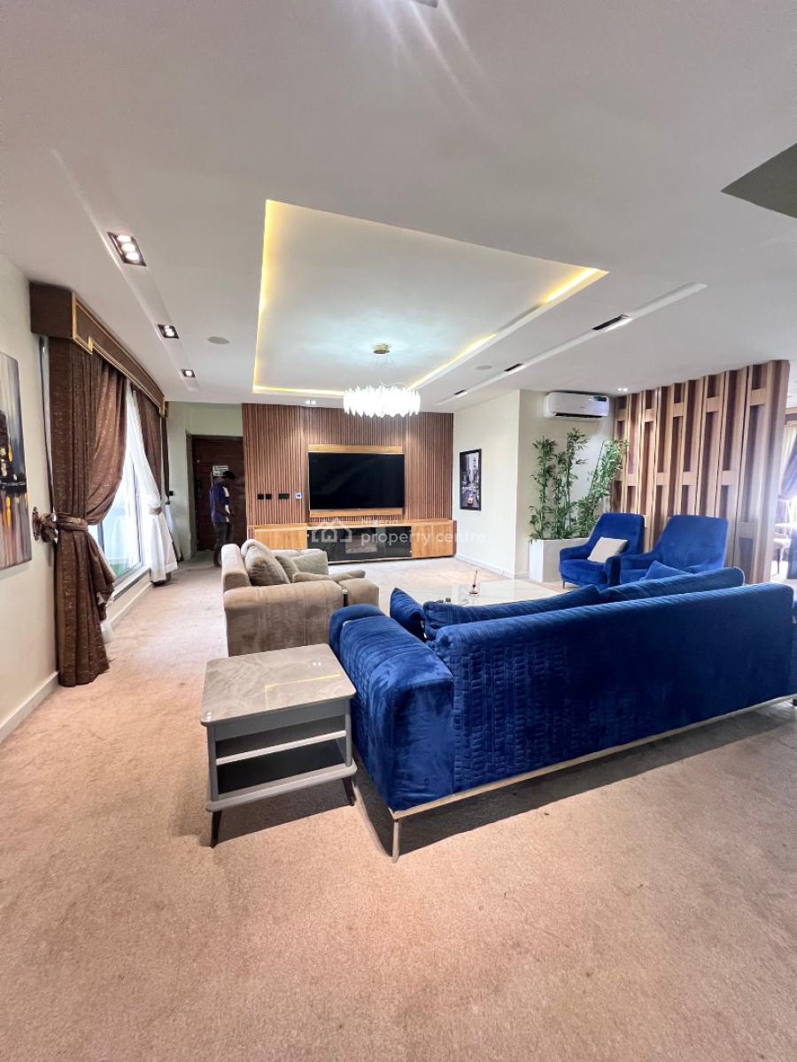 Neatly Built 4 Bedroom Maisonette (pentfloor )nor Furnished, Lekki Right, Lekki Phase 1, Lekki, Lagos, Flat / Apartment for Rent