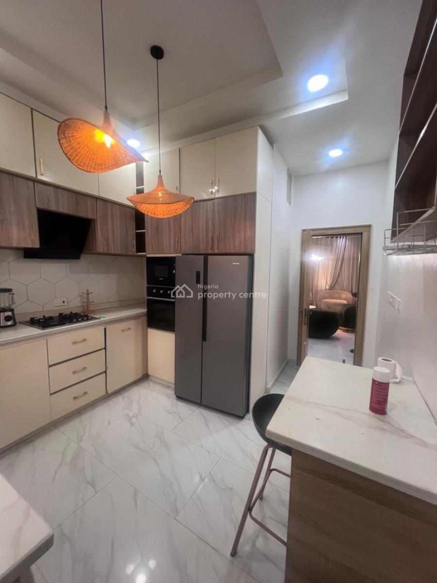 Fully Furnished 4 Bedroom Terrace Duplex with Bq Available, Ikate, Lekki, Lagos, Terraced Duplex for Rent