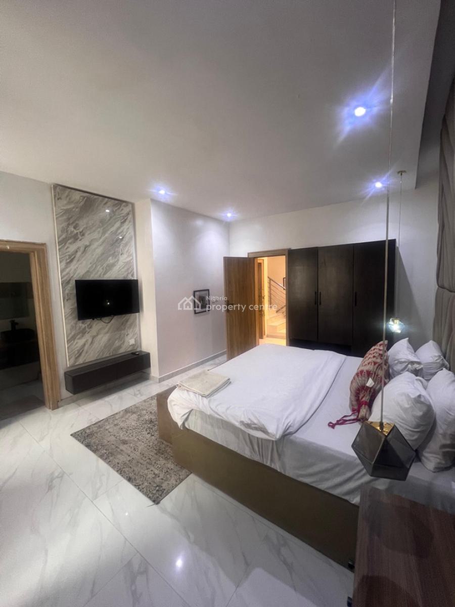 Fully Furnished 4 Bedroom Terrace Duplex with Bq Available, Ikate, Lekki, Lagos, Terraced Duplex for Rent