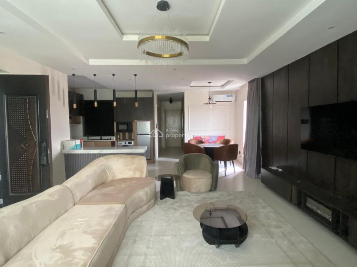Furnished 2 Bedroom Apartment with Pool, Off Admiralty Way, Lekki Phase 1, Lekki, Lagos, Flat / Apartment for Rent