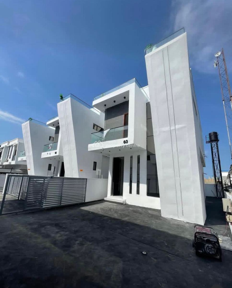 Brand New 4 Bedroom Semi Detached Duplex with Bq, Ikota Villa, Ikota, Lekki, Lagos, Semi-detached Duplex for Rent