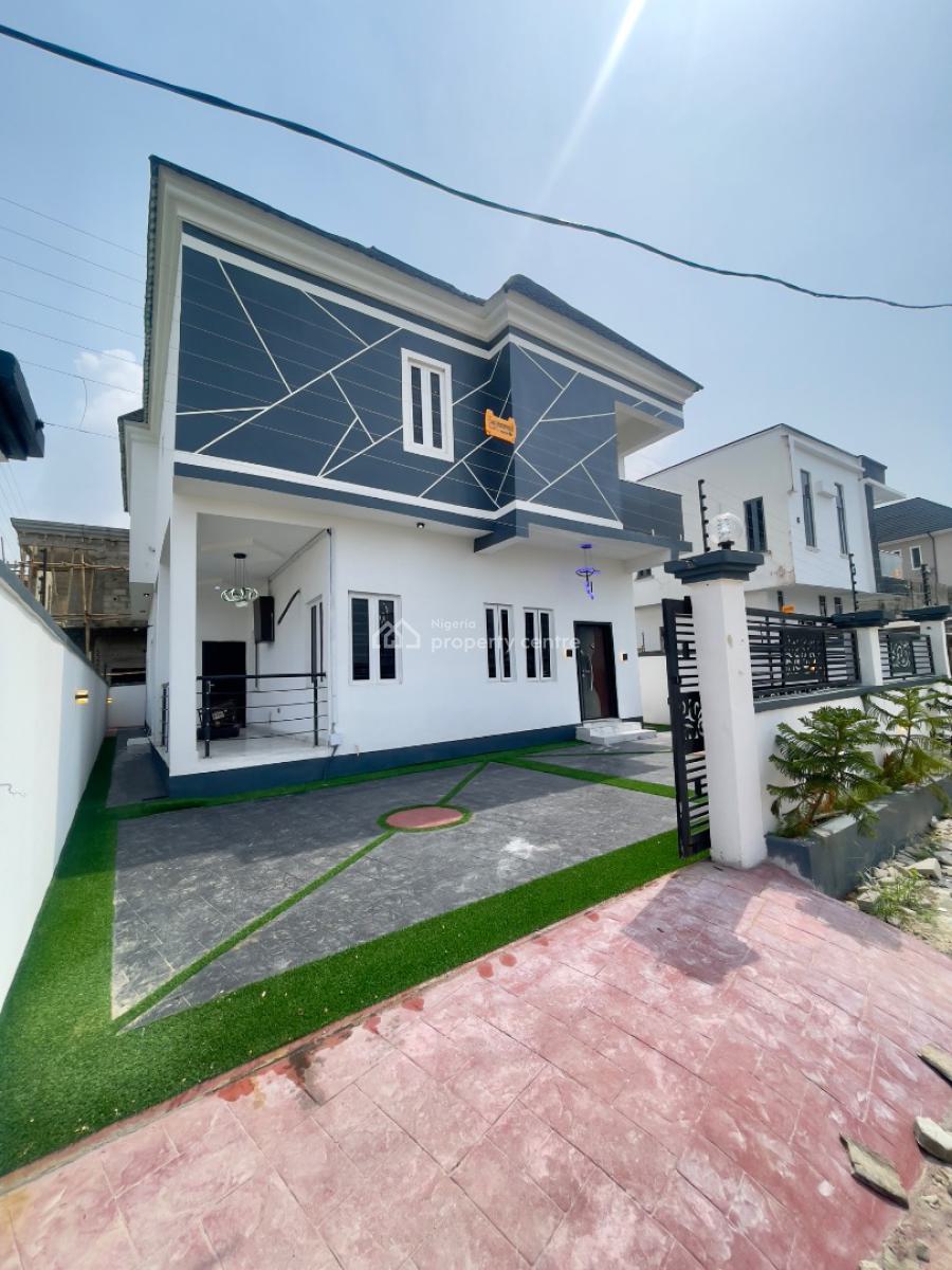 Exclusively Designed 4 Bed Detached Luxury Home with Bq, Lekki, Lagos, Detached Duplex for Sale