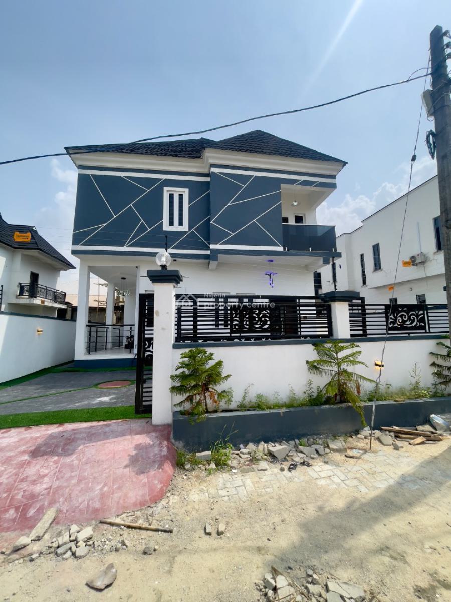 Exclusively Designed 4 Bed Detached Luxury Home with Bq, Lekki, Lagos, Detached Duplex for Sale