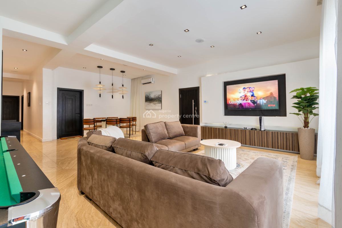 Luxury 3-bedroom Apartment, Gbenga Ashafa, Parkview, Ikoyi, Lagos, Flat / Apartment for Rent