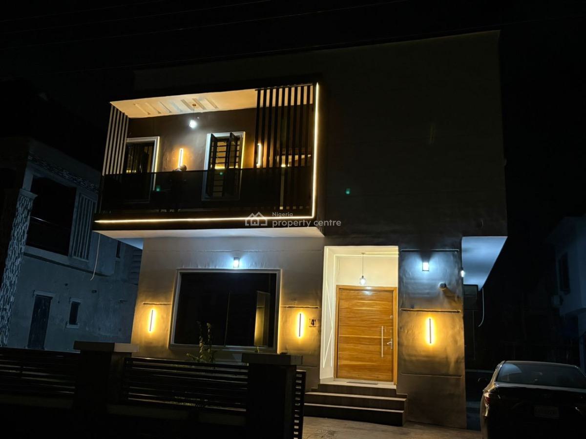 4 Bedroom Detached Duplex with a Bq in an Estate with 24 Hours Light, Sapphire Garden Estate, Awoyaya, Ibeju Lekki, Lagos, Detached Duplex for Sale