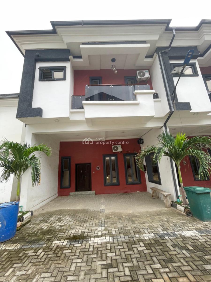 Very Spacious 4 Bedroom Semi Detached Duplex W/ Bq in a Secured Estate, Ikota, Lekki, Lagos, Semi-detached Duplex for Sale
