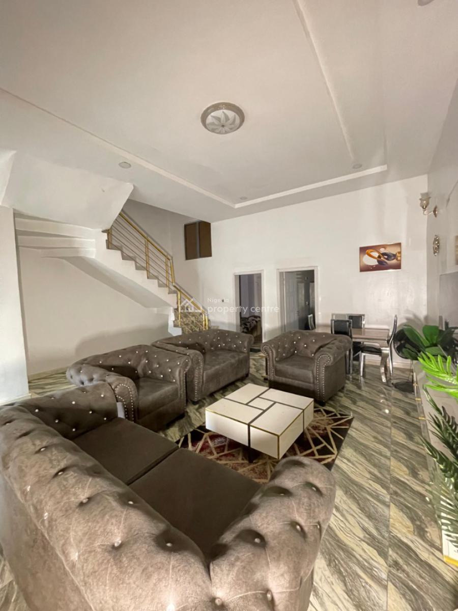 Very Spacious 4 Bedroom Semi Detached Duplex W/ Bq in a Secured Estate, Ikota, Lekki, Lagos, Semi-detached Duplex for Sale