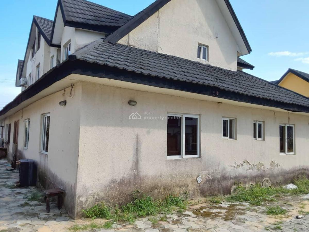 Spacious 4 Bedroom Semi-detached with Bq, Diamond Estate, Sangotedo, Ajah, Lagos, Semi-detached Duplex for Sale