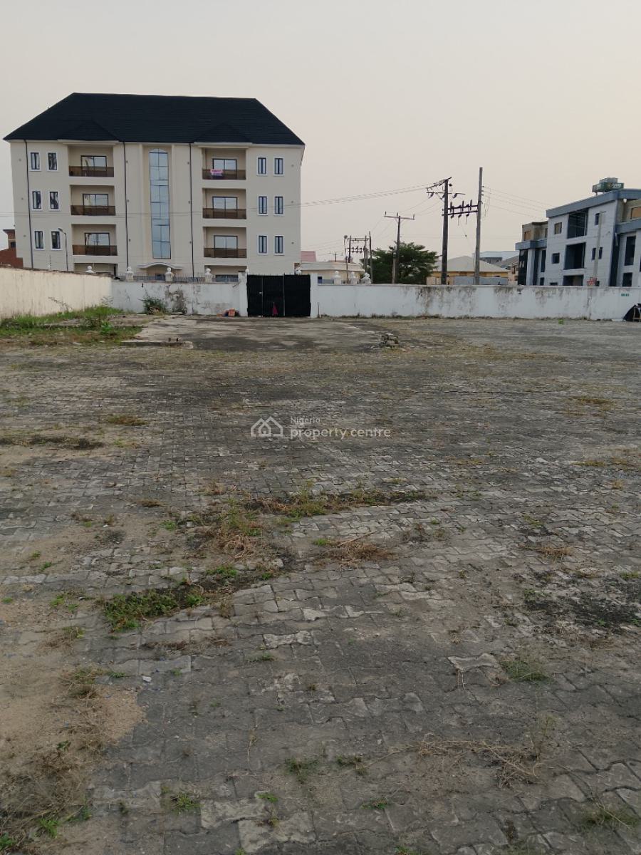 2300sqm Land Facing The Expressway Fenced Round with Gate, Between Marwa and Ikate Lekki Epe Expressway, Lekki Phase 1, Lekki, Lagos, Mixed-use Land for Sale